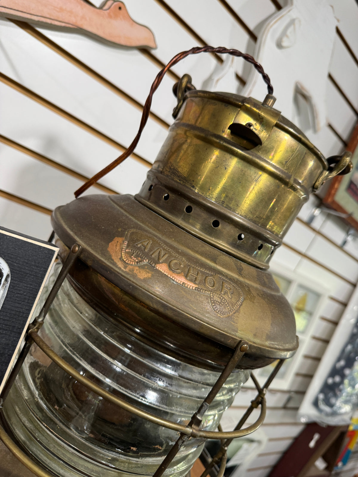Anchor Light Vintage Nautical Lamp - Vintage