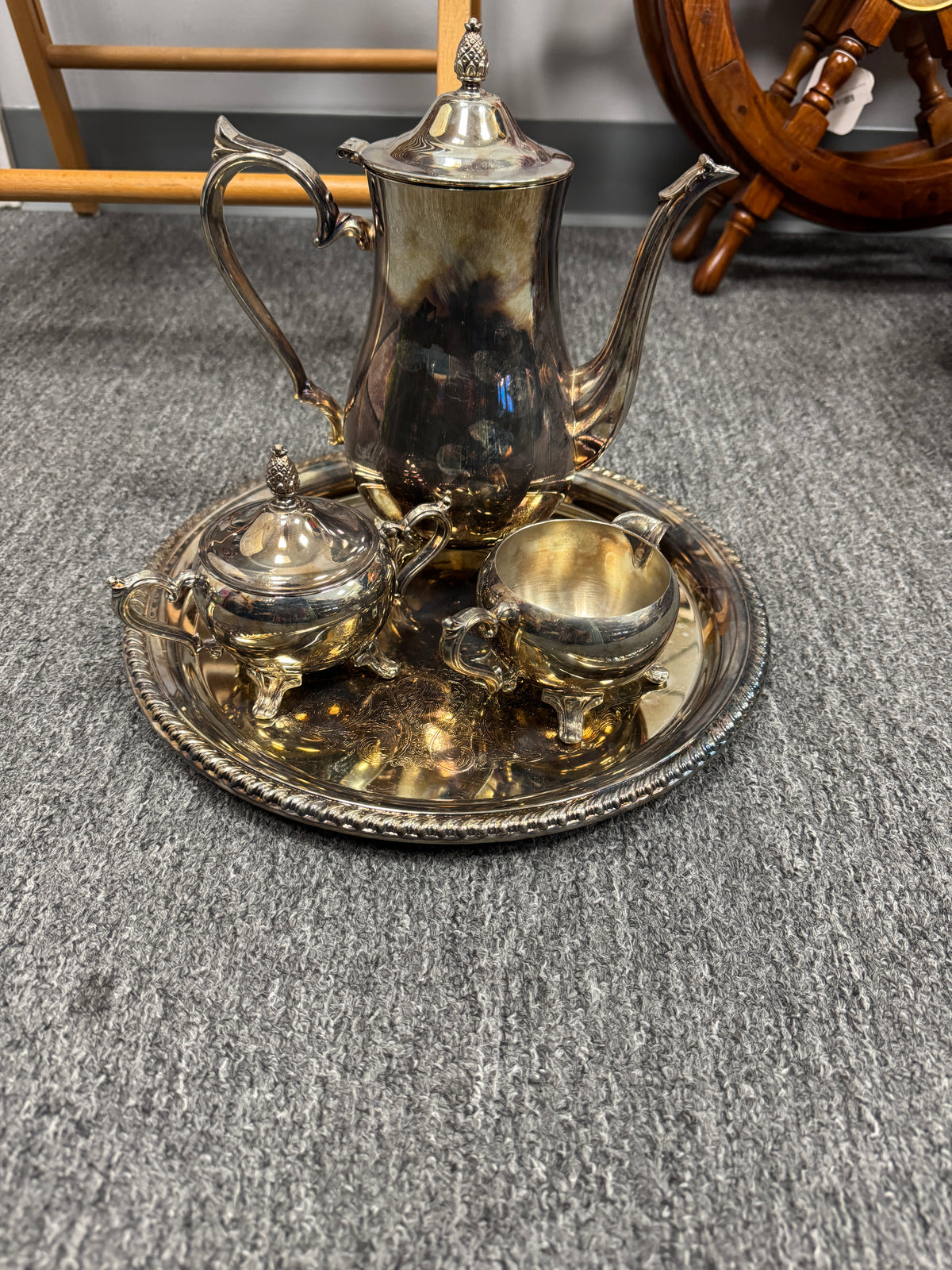Silver Tea Set - Vintage