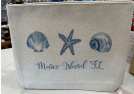 Three Shells Marco Island: Cosmetic Bag