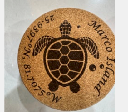 Turtle Coordinates Marco Island Coaster