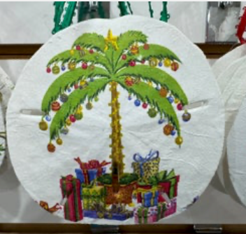 Ornament Xmas - Palm Tree