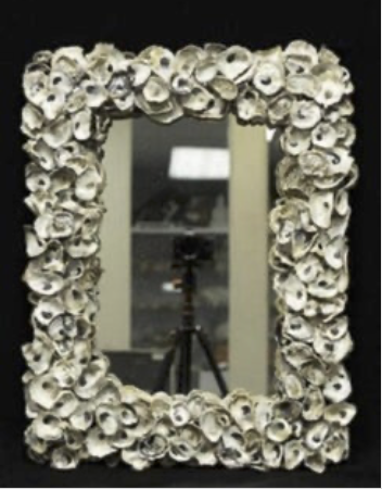 Oyster Mirror Small 24" x 18"
