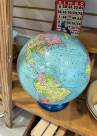 Vintage Tabletop Globe