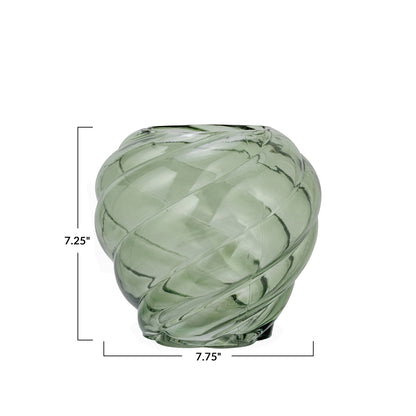 Round Glass Vase