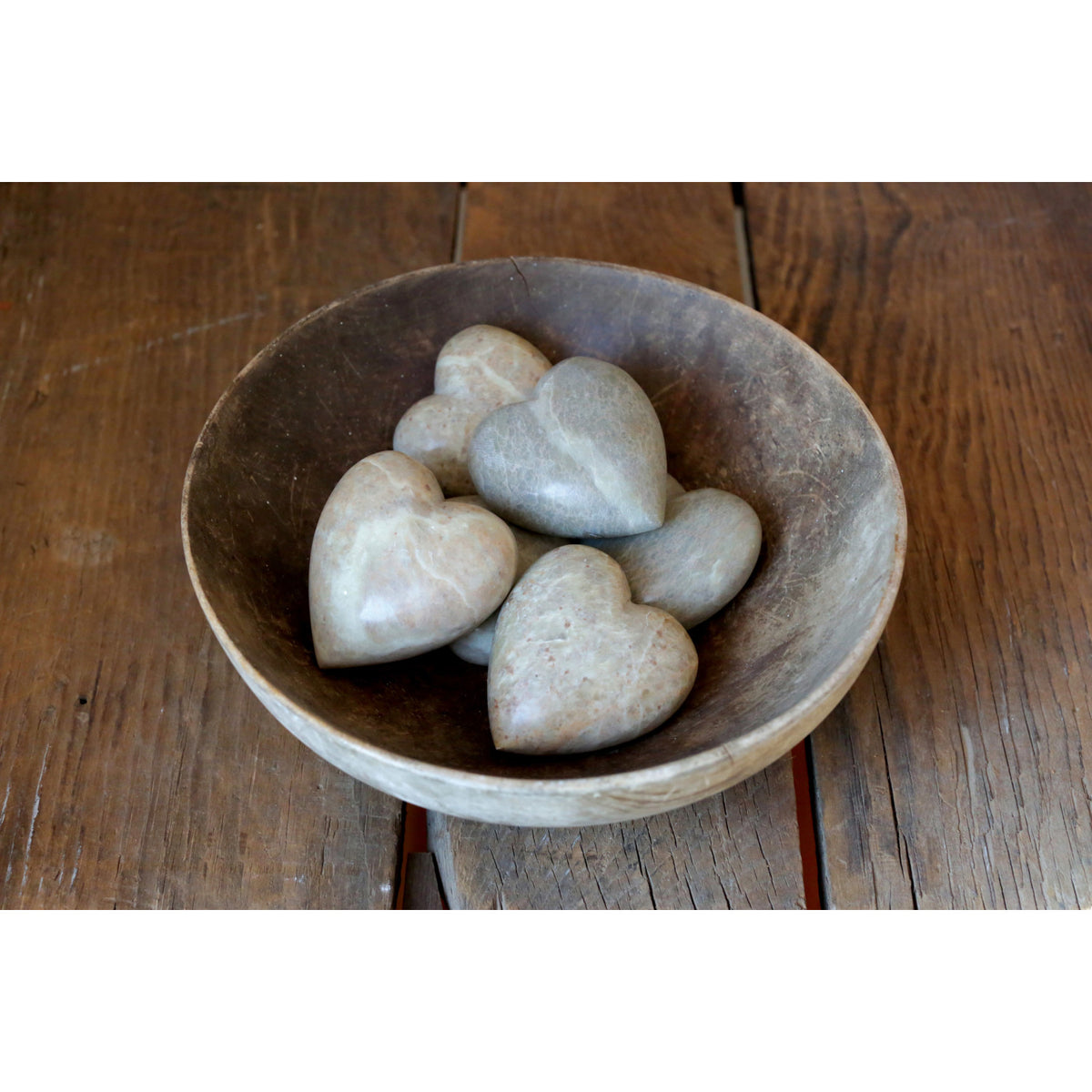 Soapstone Heart – 2¾"L
