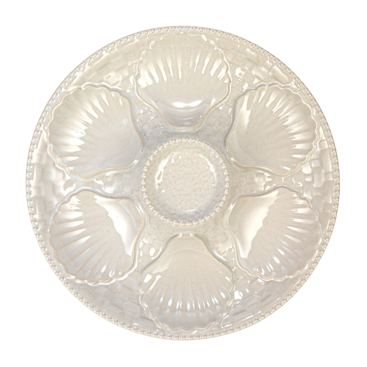 Stoneware Oyster Plate