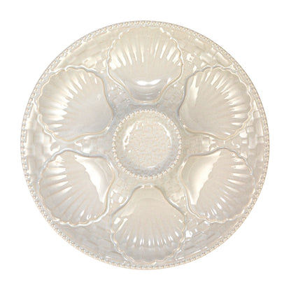 Stoneware Oyster Plate