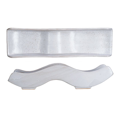 Stoneware Tray, Wave