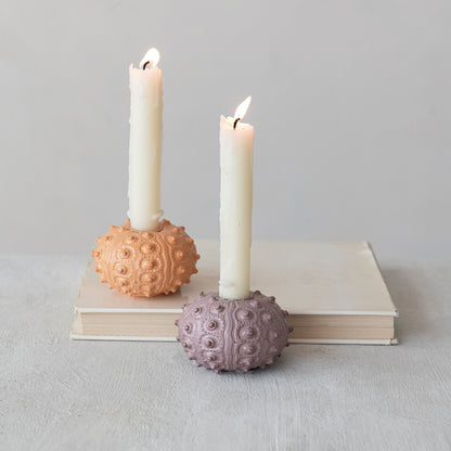 Sea Urchin Shaped Taper Holder (Set)