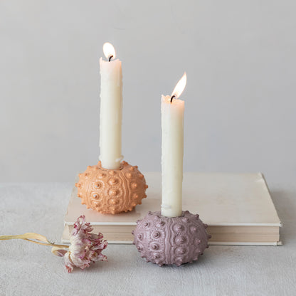 Sea Urchin Shaped Taper Holder (Set)