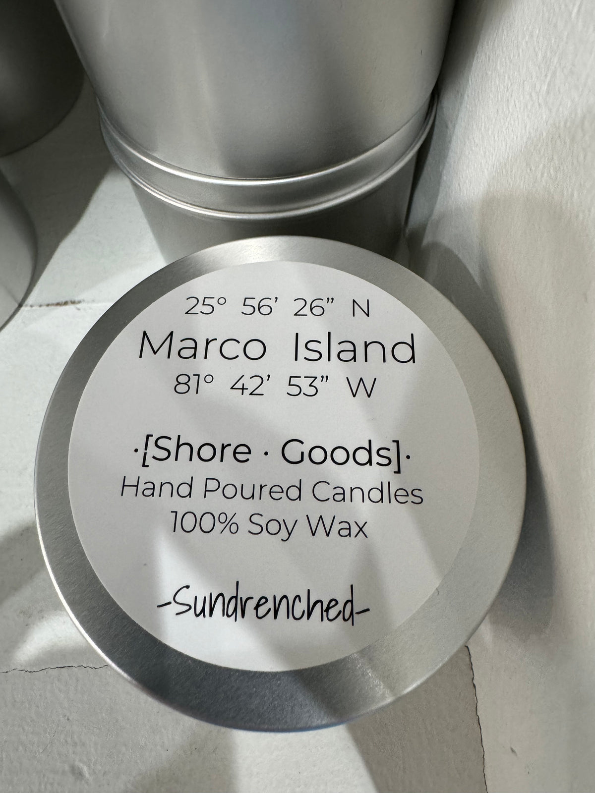 Sundrenched Candle - Tin