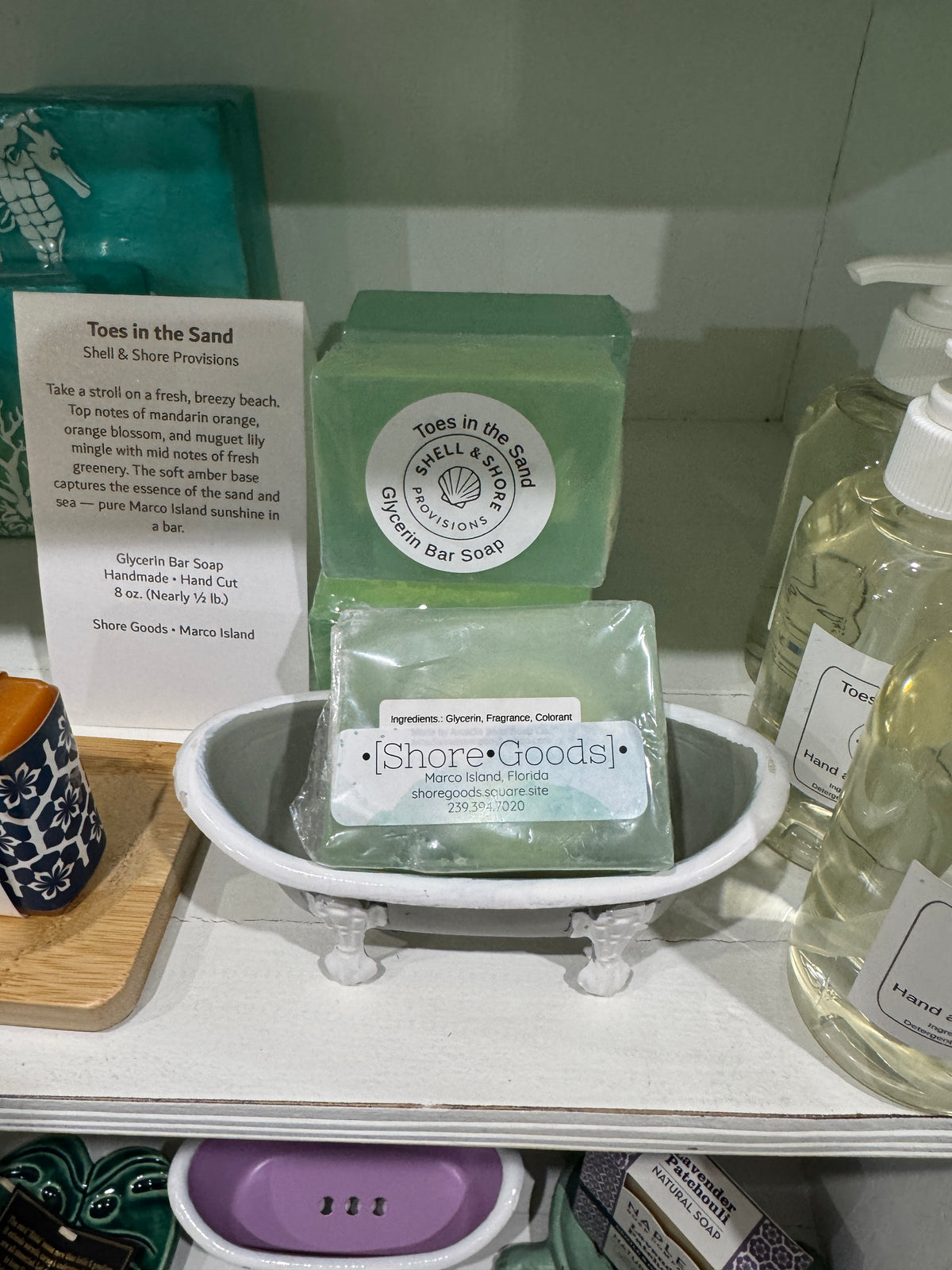 Shell & Shore Provisions — Glycerin Bar Soap Collection