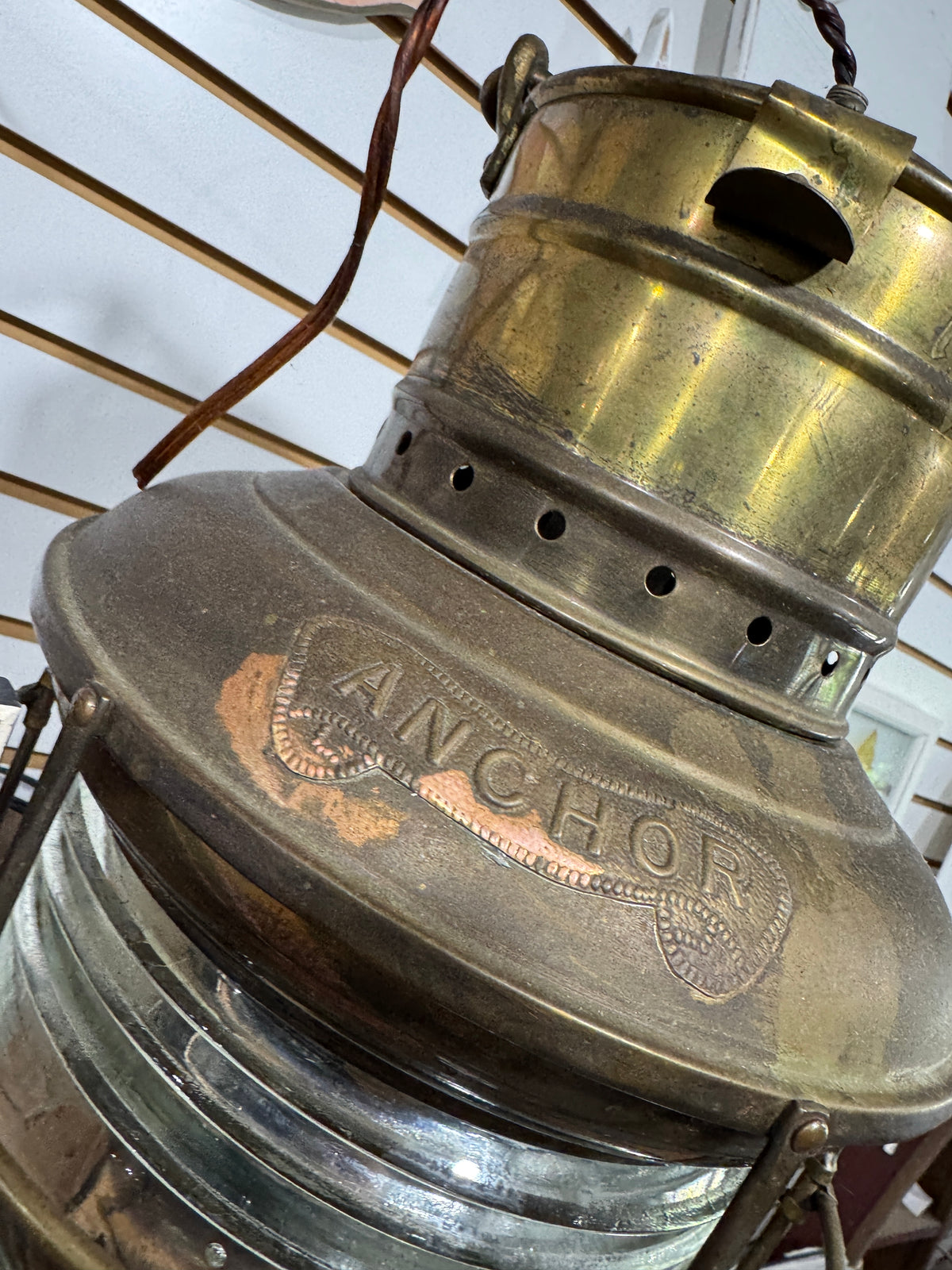 Anchor Light Vintage Nautical Lamp -  Vintage