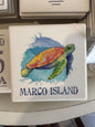Watercolor Sea Turtle Coaster