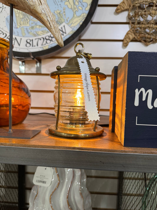 Vintage Nautical Lamp (Ankerlight) -  Vintage