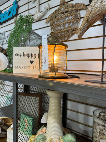Vintage Nautical Lamp (Ankerlight) -  Vintage