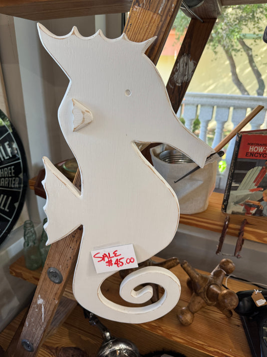 Seahorse Handcrafted Wall Art Wood