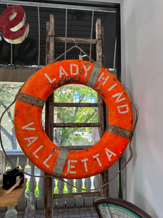 Life Ring - Lady Hind Valletta - Vintage