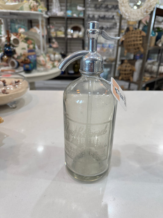 Northland Seltzer Seltzer Water Bottle Green Bay Wisconsin