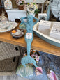 Cast Iron Mermaid - Blue
