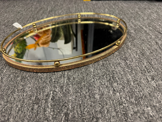 Vintage Oval Vanity Tray