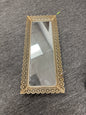 Vintage Lace Edge Mirror Tray