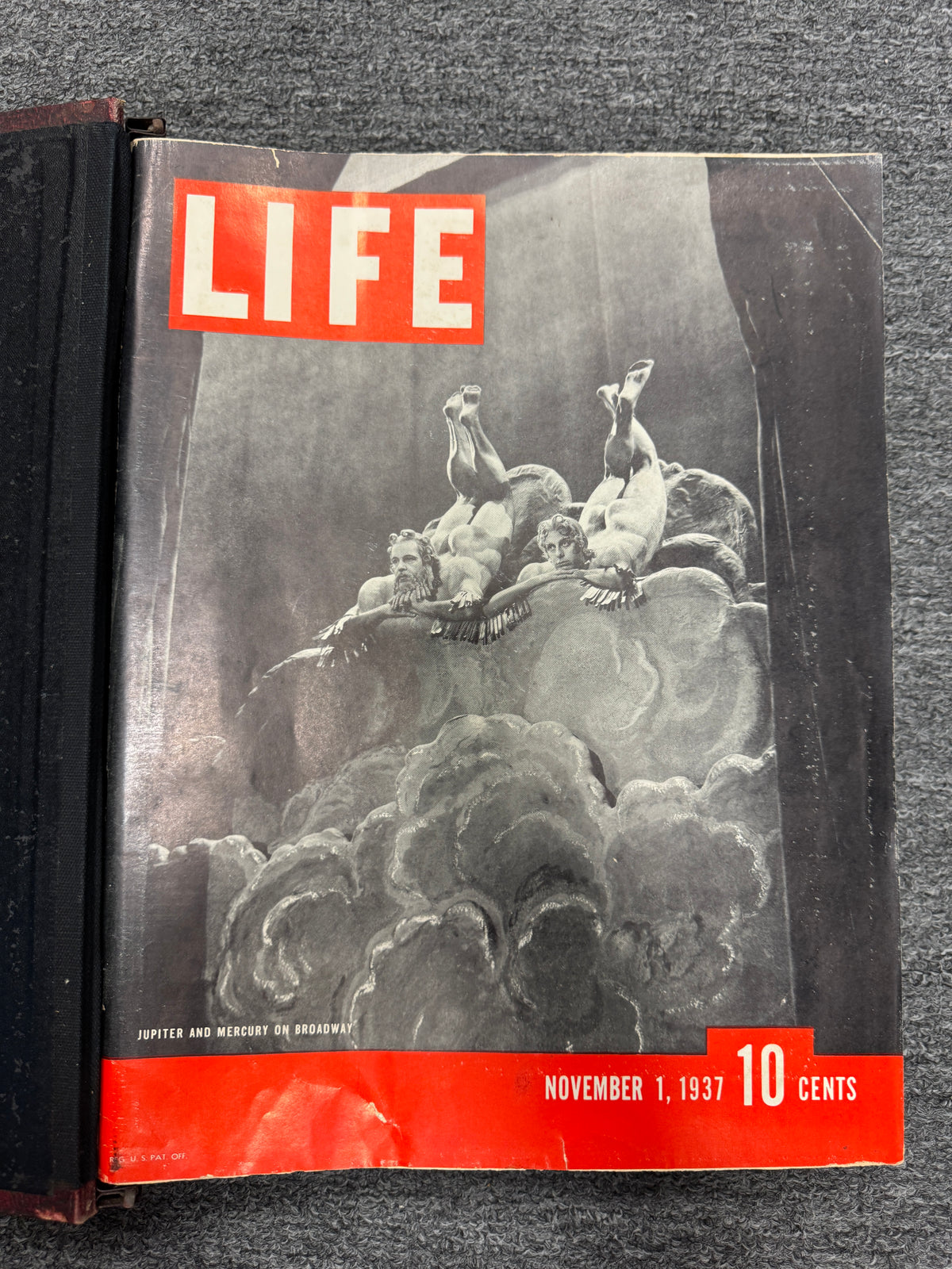 Leather Bound Life Magazine Collection 1937