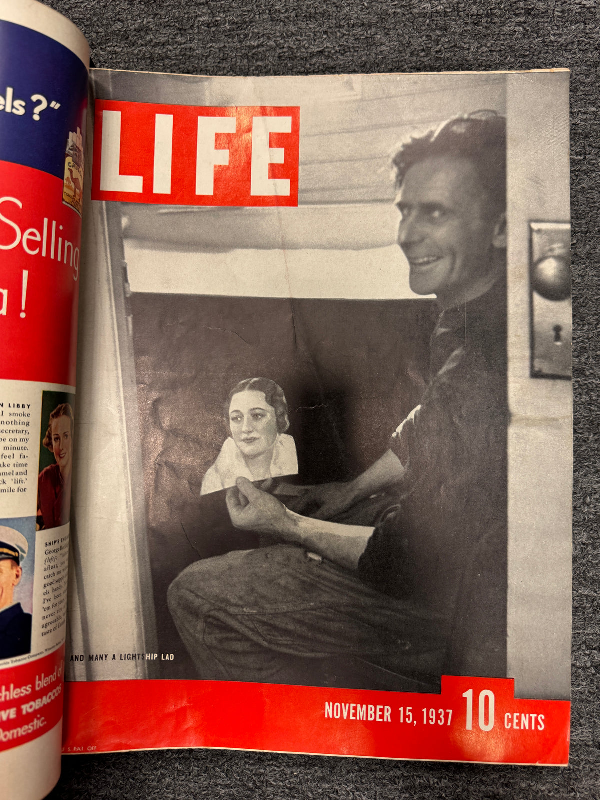 Leather Bound Life Magazine Collection 1937