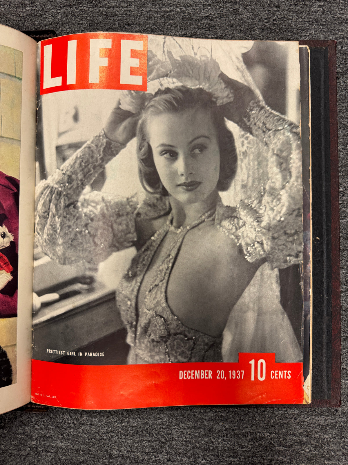 Leather Bound Life Magazine Collection 1937