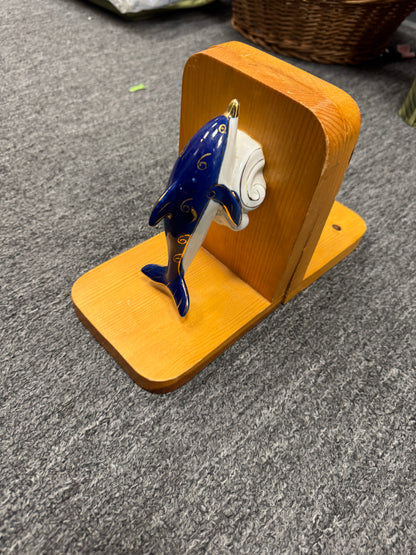 Dolphin Book Ends