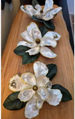 Oyster Shell Magnolia Blossom