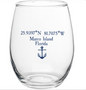 Shore Goods - Custom 21 oz. Wine glass - Coordinate