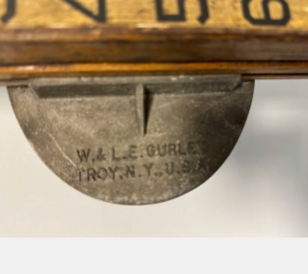 Vintage Grade Rod Transit Measuring Stick
