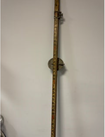 Vintage Grade Rod Transit Measuring Stick