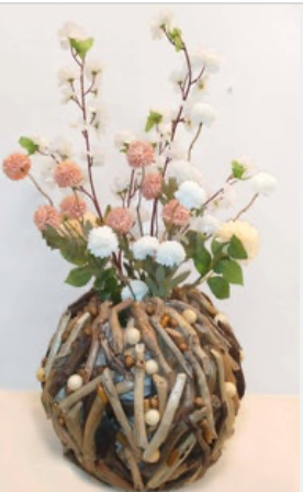 Driftwood Decorative Vase – Large Luna