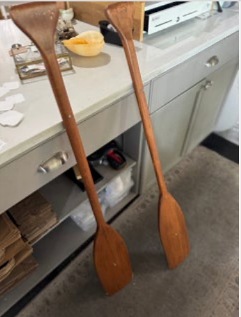 Decorative Wood Paddle