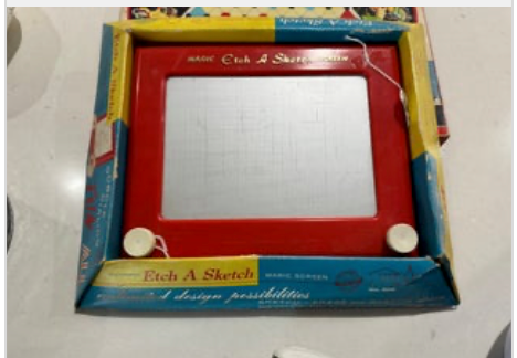 Vintage Etch A Sketch