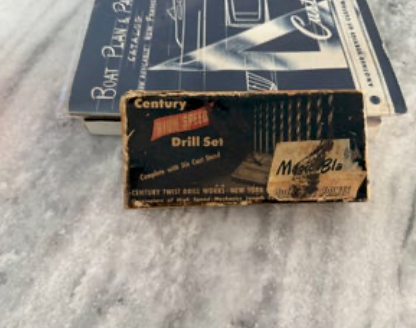 Century High Speed Drill Set - Vintage