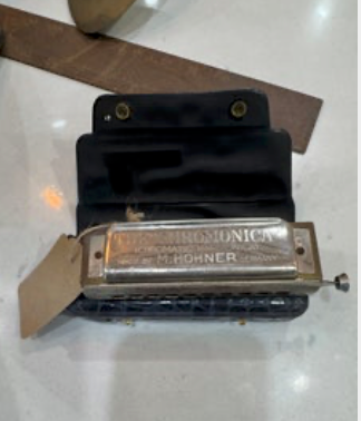 Chromonica Harmonica with Case - Vintage