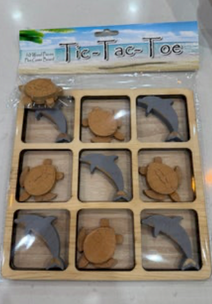 Dolphin & Turtle Tic Tac Toe