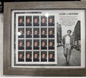 Framed James Dean Postage Stamps