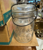 Atlas Canning Jar w/ Glass Lid - Vintage