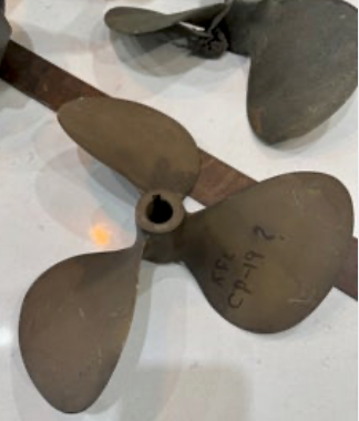 Brass Propeller - Vintage