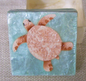 Small Turtle Painted Capiz Box