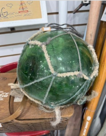 Large Antique Glass Fishing Floats