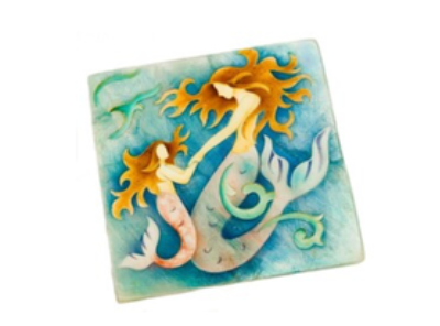 Mermaid Capiz Box
