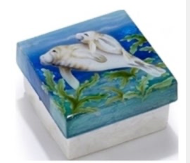 Manatee Capiz Box