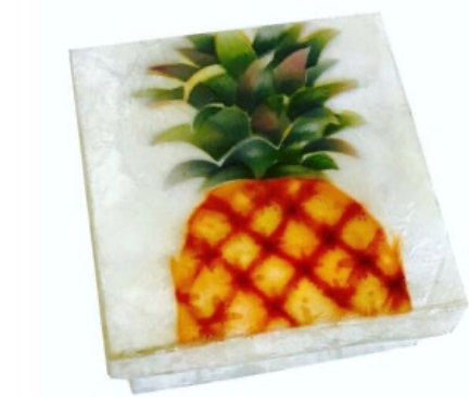 Pineapple Capiz Box