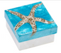 White Starfish Capiz Box
