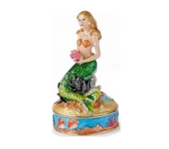 Bejeweled Mermaid Box II